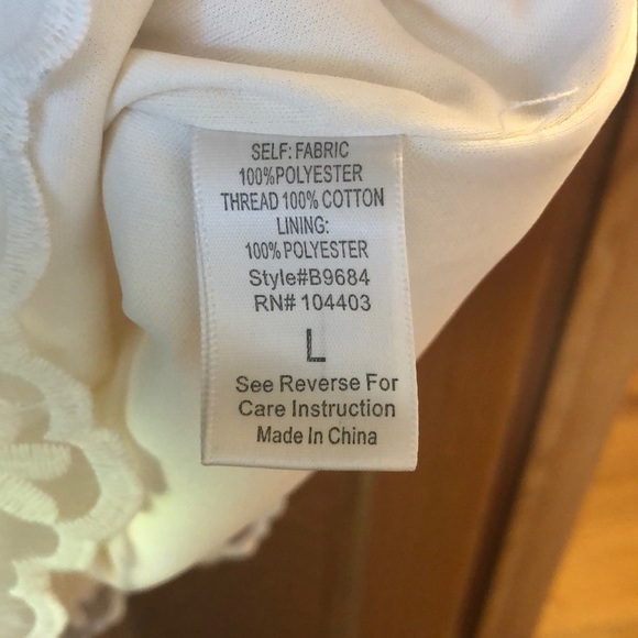 White Floral Dress - Picture 5 of 6